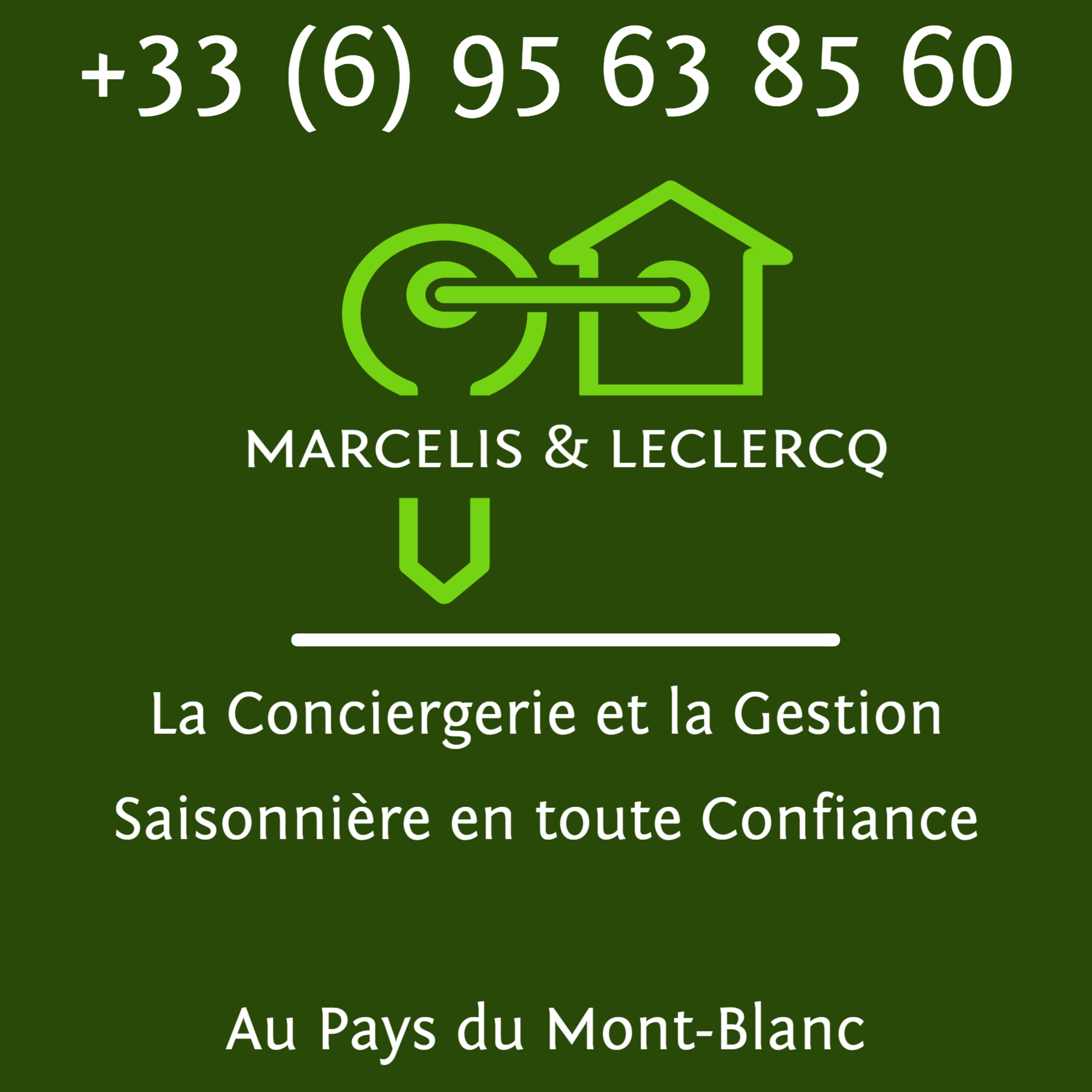 Logo de Conciergerie MARCELIS & LECLERCQ  au Pays du Mont Blanc