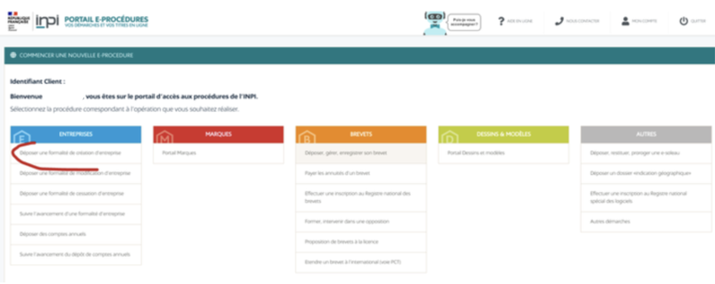 portail e-procédures INPI- 2