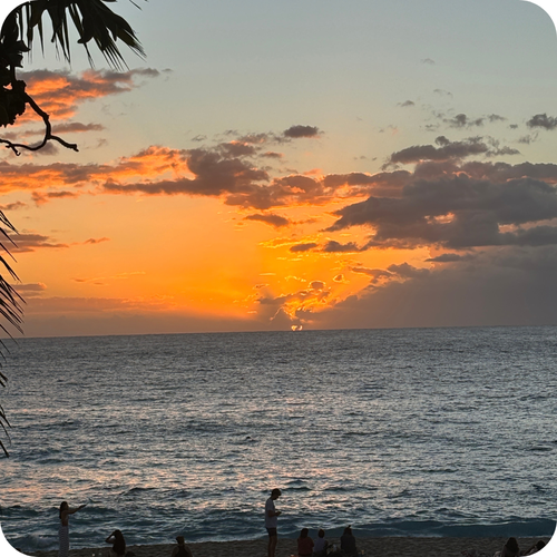 couché du soleil la Réunion