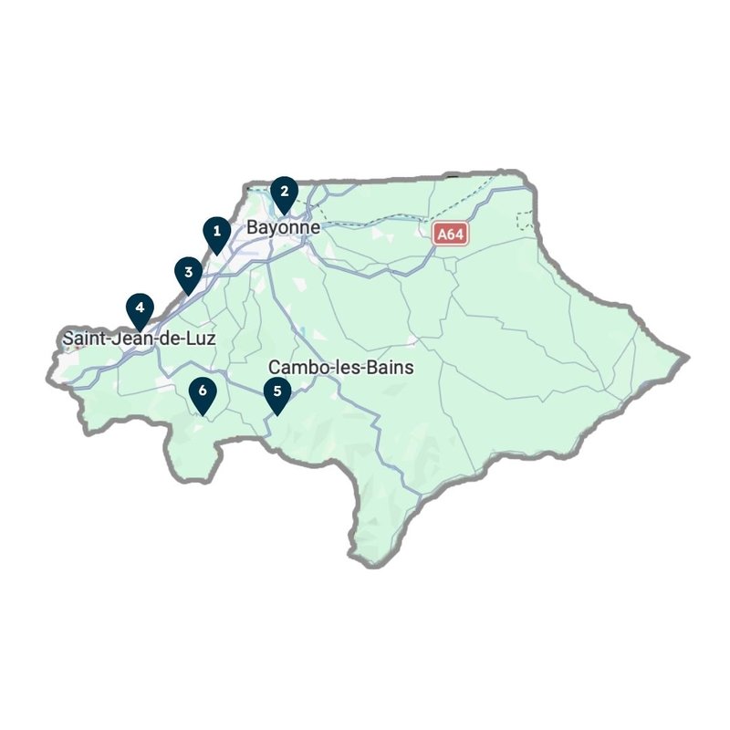 Itinéraire Pays-Basque